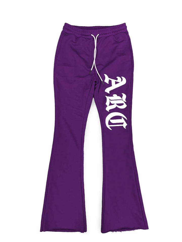 3D Puff Print Fleece Joggers
